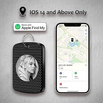 Apple - mykページ Ultrbeka AirTags 1 Pack Work for Apple Find My - Blue